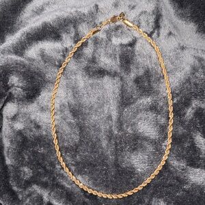 💛 NWOT ELECTRIC⚡️PICKS GOLD PLATED HARPER 4mm 18 inch NECKLACE 💛NO LONGER MADE!